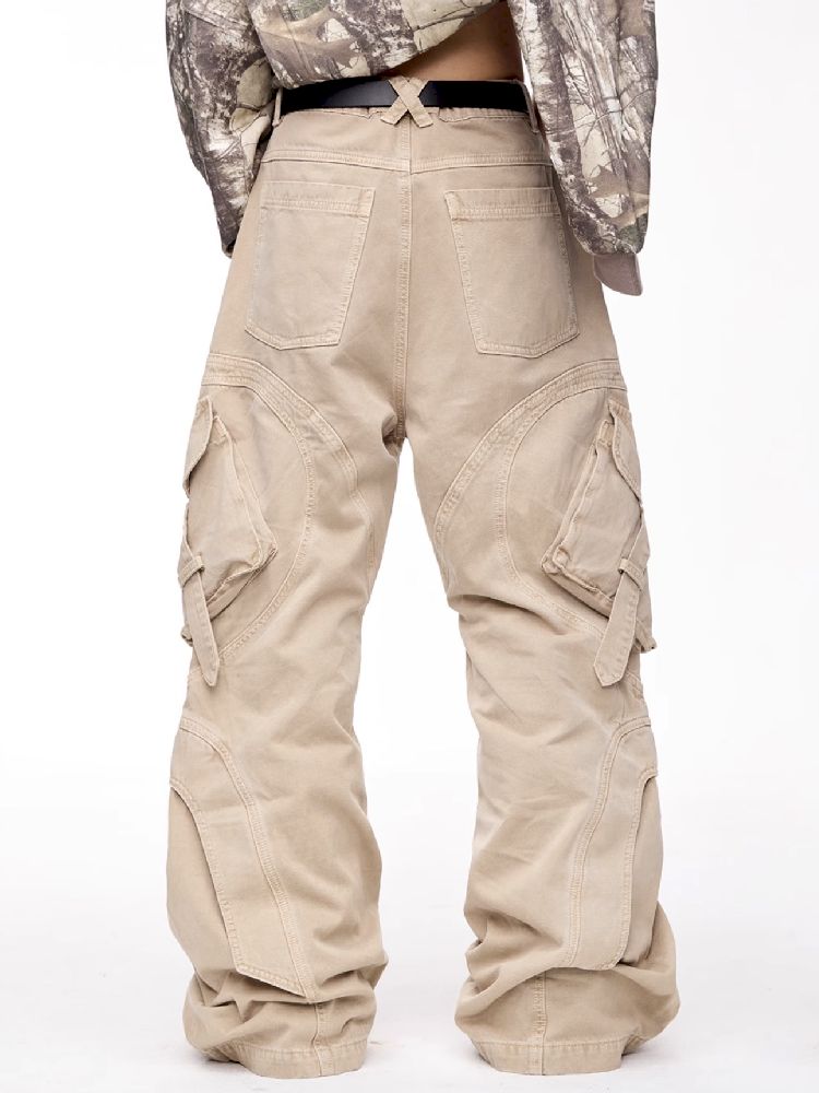 Micro Straight Leg Work Pants【s0000011363】