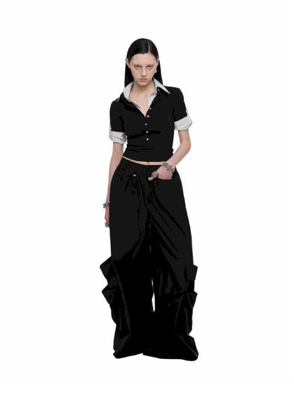 POLO Collar Short Sleeve T-shirt【s0000011588】