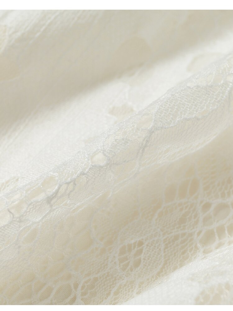 Lace Irregular Hem Halter Dress【s0000016206】
