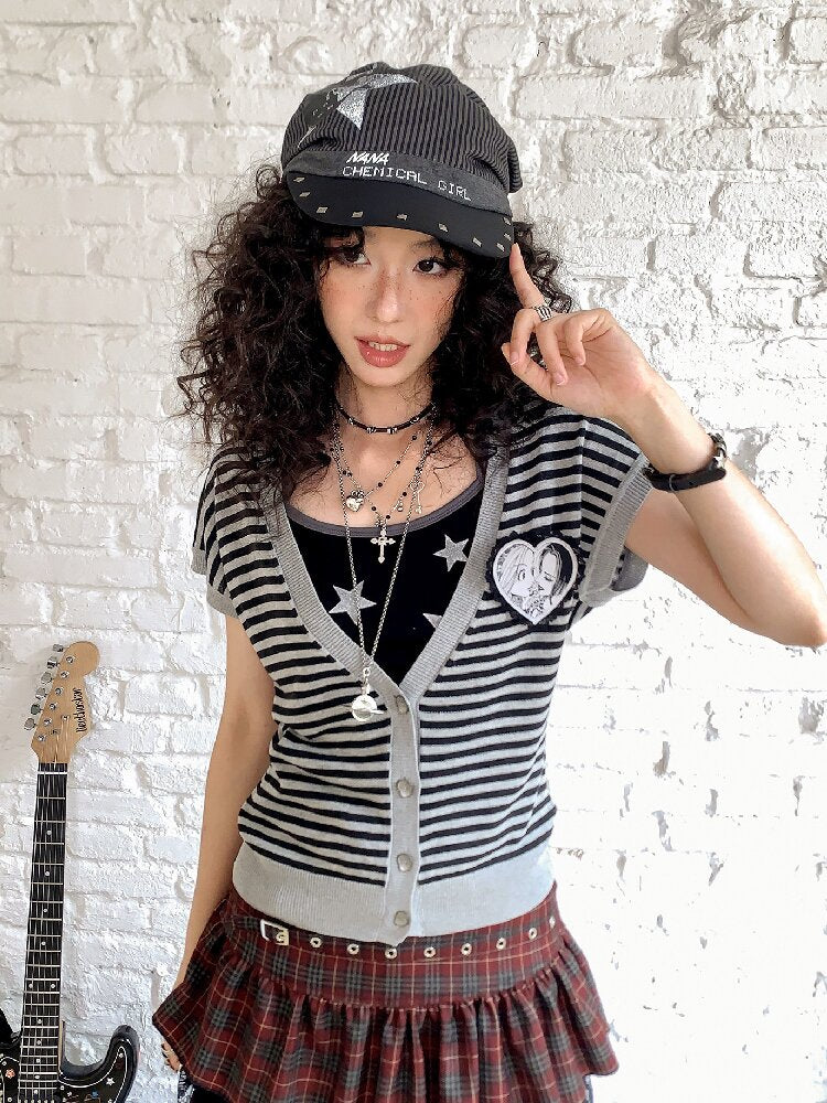 Old-Fashioned Woolen Knit Vest【s0000017901】