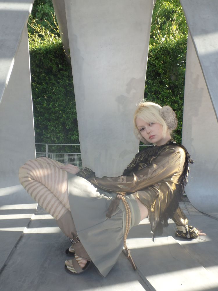 Striped irregular print 10D ultra-thin stockings【s0000013176】