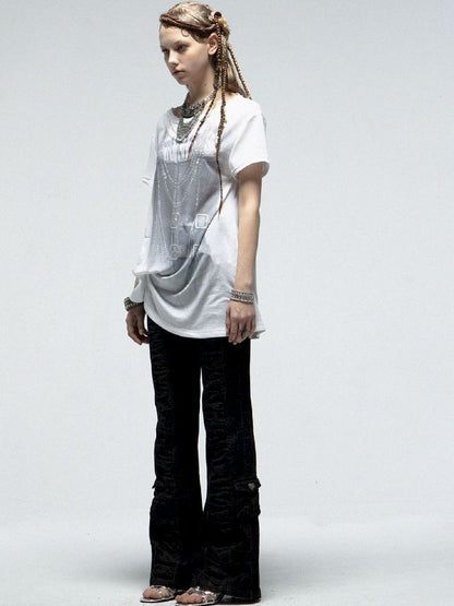 Knot Shape Short Sleeve T-shirt【s0000012212】