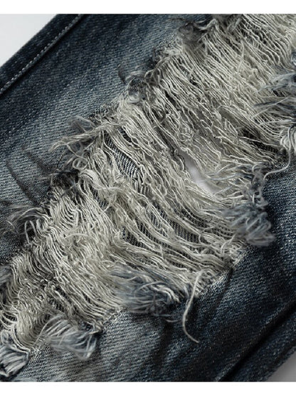 Hot Drill Heavy Wash Denim Pants【s0000016977】