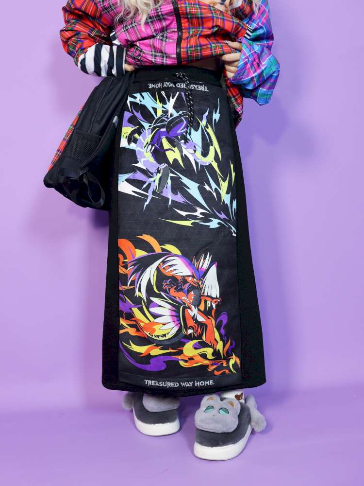 Pokemon Drawstring Sweat High Waist Skirt【s0000014868】