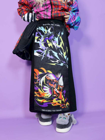 Pokemon Drawstring Sweat High Waist Skirt【s0000014868】