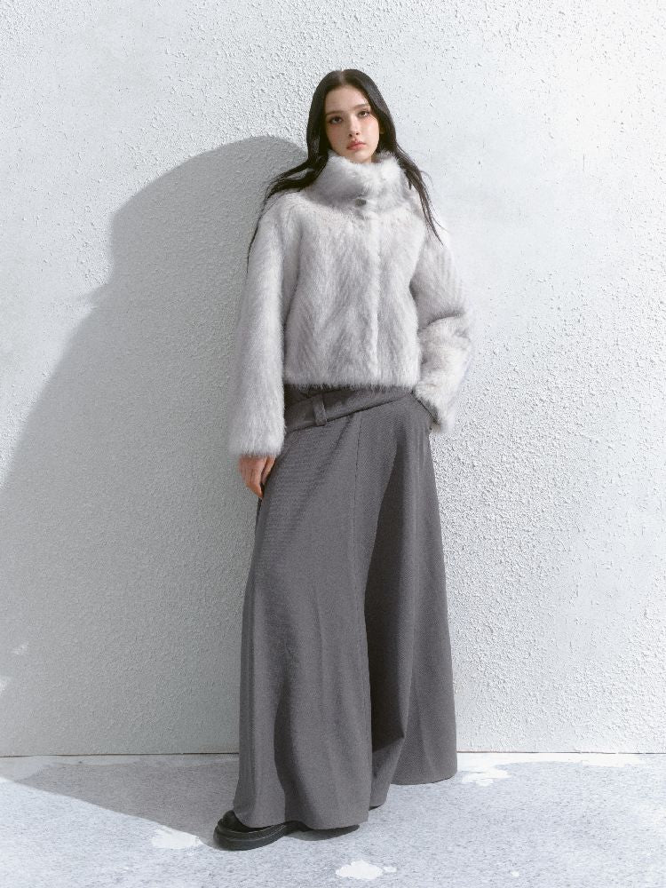 Intellectual Low Round Neck Slim Dress【s0000012137】