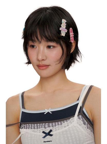 Floral yarn texture camisole【s0000012488】