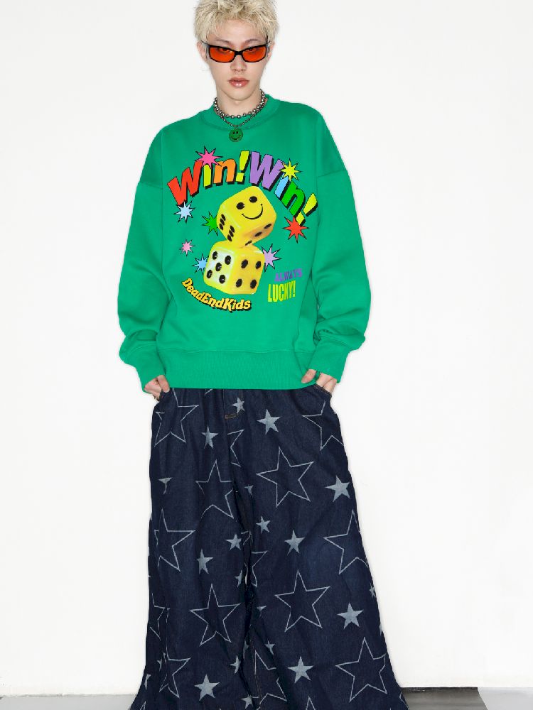 Smiley Dice American Tide Sweatshirt [S0000010264]