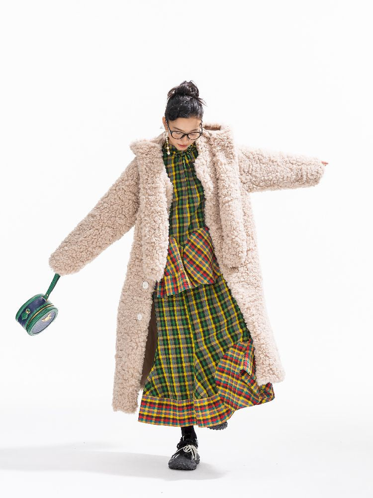 Hooded Cotton Clip Long Loose Jacket【s0000011311】