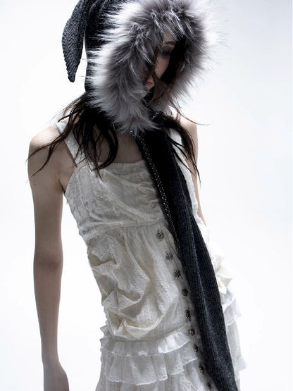 Halter Layer Cake Dress【s0000011273】