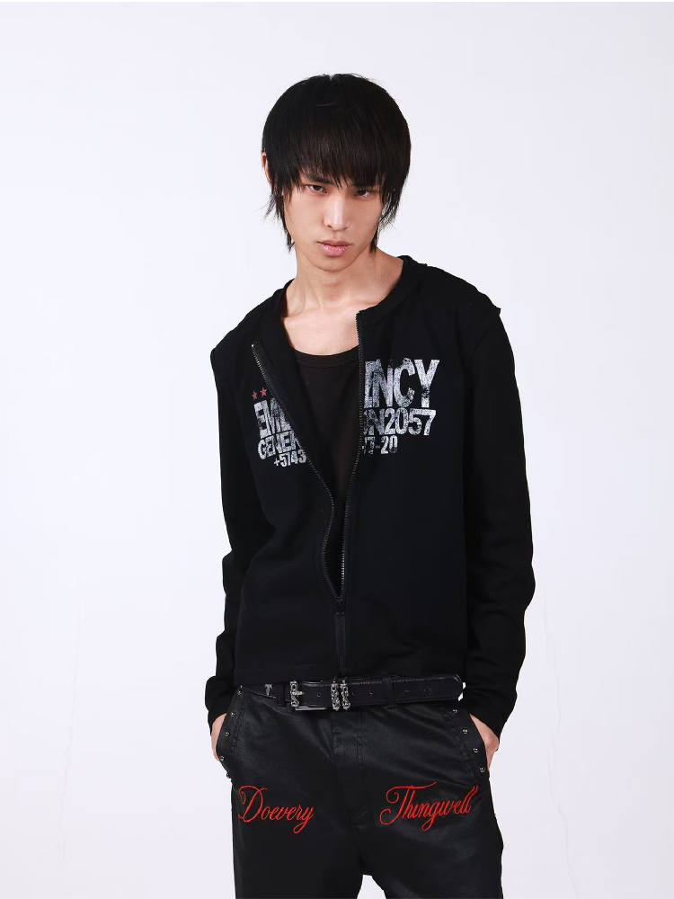 Slogan Cotton Linen Long Sleeves【s0000018193】