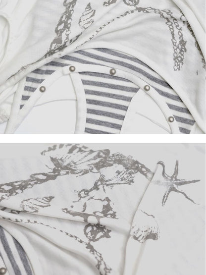 Striped Knit Cami Tank【s0000012628】