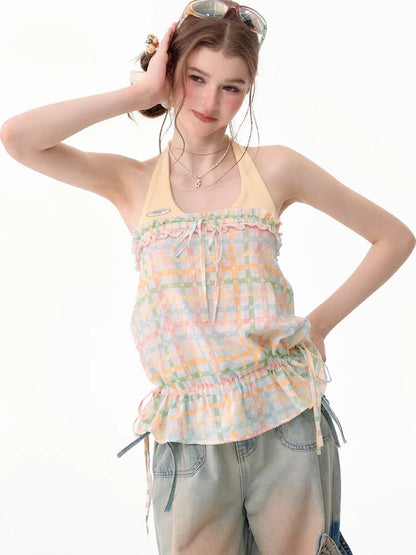 Halter Slimming Top With Camisole【s0000017679】