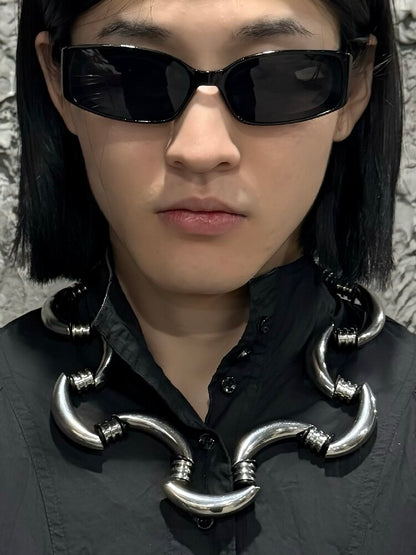 Adjustable Mechanical Futuristic Choker【s0000018875】