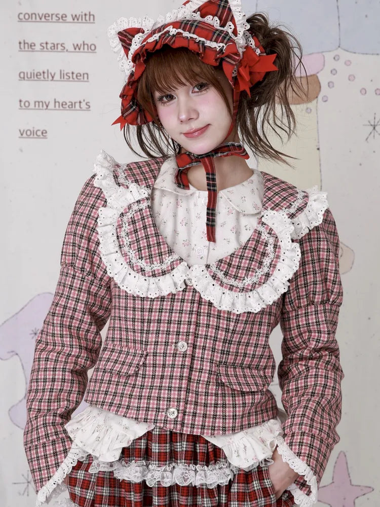 Old-fashioned Lolita cute girl niche top【s0000014103】