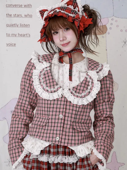 Old-fashioned Lolita cute girl niche top【s0000014103】
