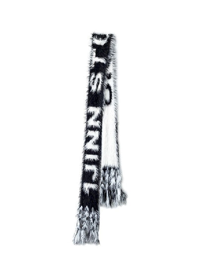 Letters tassel warm scarf【s0000004734】