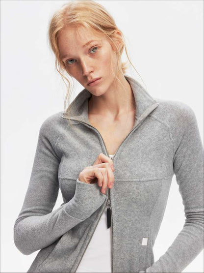 Minimalist Fleece Cycling Slim Jacket【s0000014880】