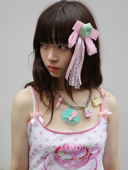 DIY Comb Adjustable Y2K Necklace【s0000017767】