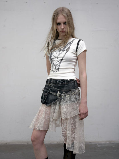 Two Wear Short Sleeve T-Shirt【s0000012619】