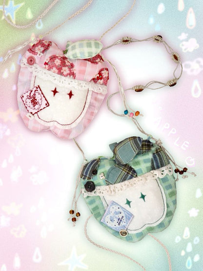 Splicing Shoulder Crossbody Apple Bag【s0000012371】