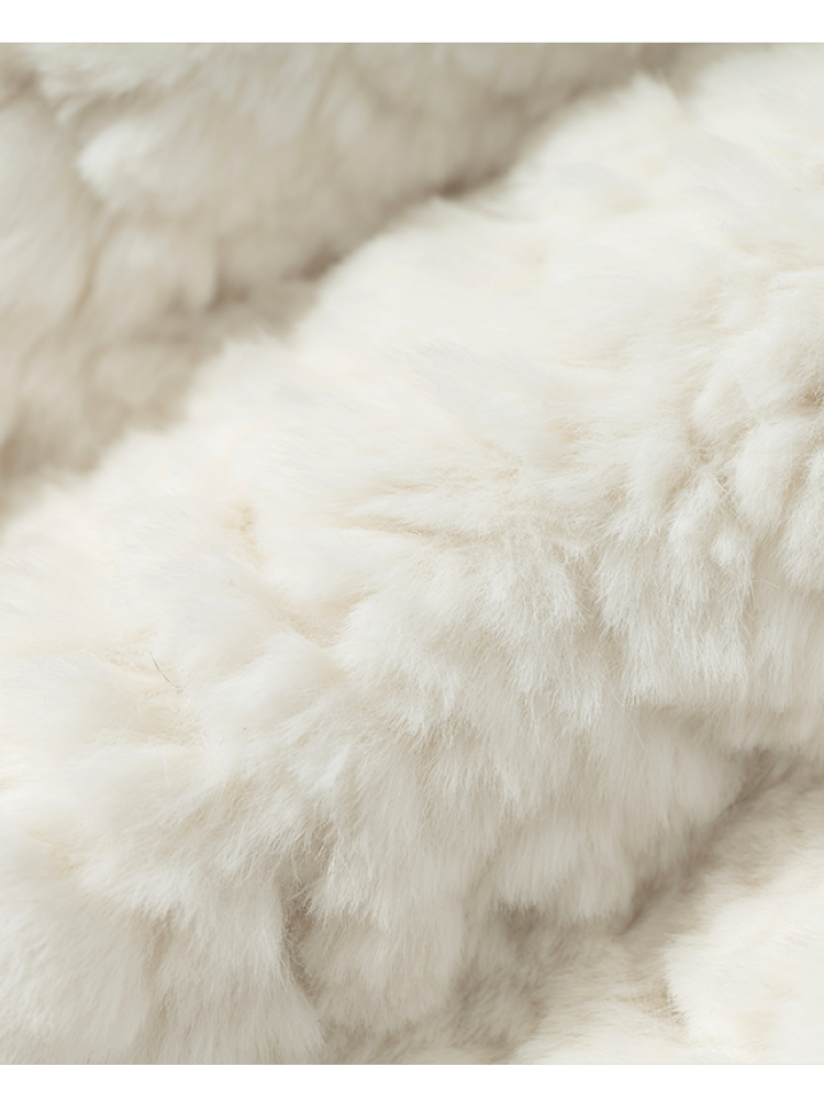 Modern Knight Fur Long Trench Coat【s0000014924】