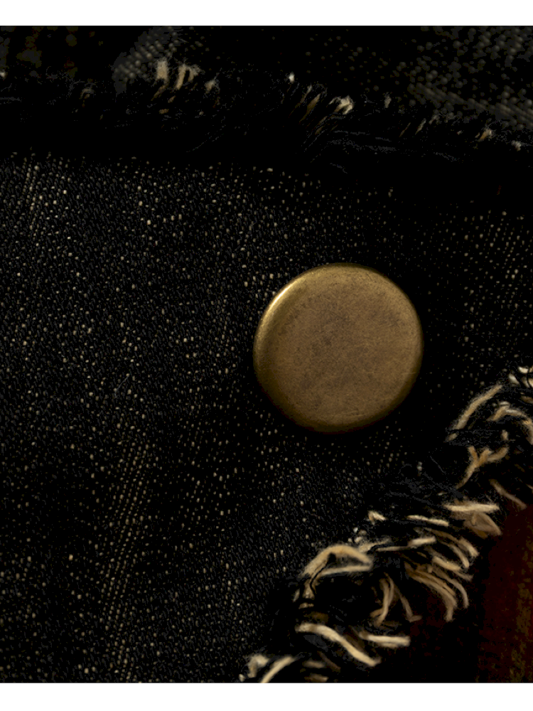 Punk Plaid Denim Bat Woolen Coat【s0000014929】