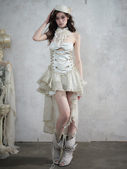 Baroque French Lace Scarf Collar【s0000017995】