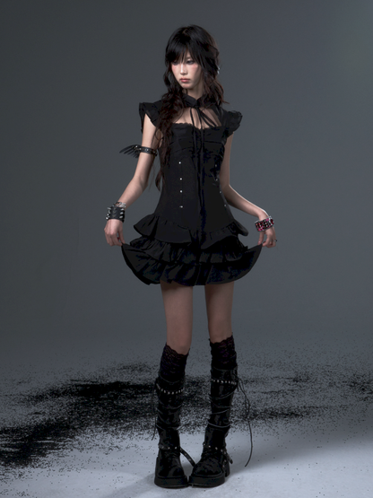 Puffy Cake Cheongsam Dress【s0000012444】