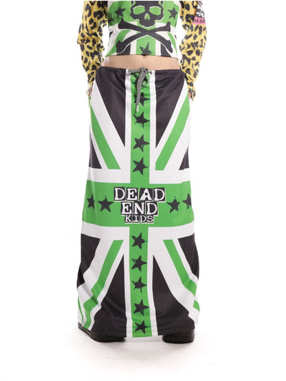 DeadEndKids Retro Print Long Skirt【s0000019126】