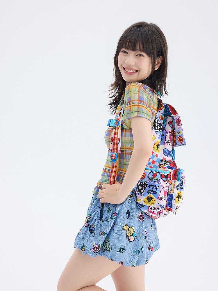 Heart Drawstring Shoulder Bag【s0000017703】