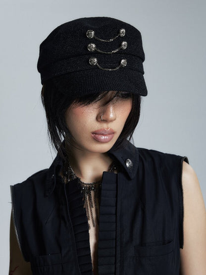 Court Style Stiff Light Thin Hat【s0000017003】