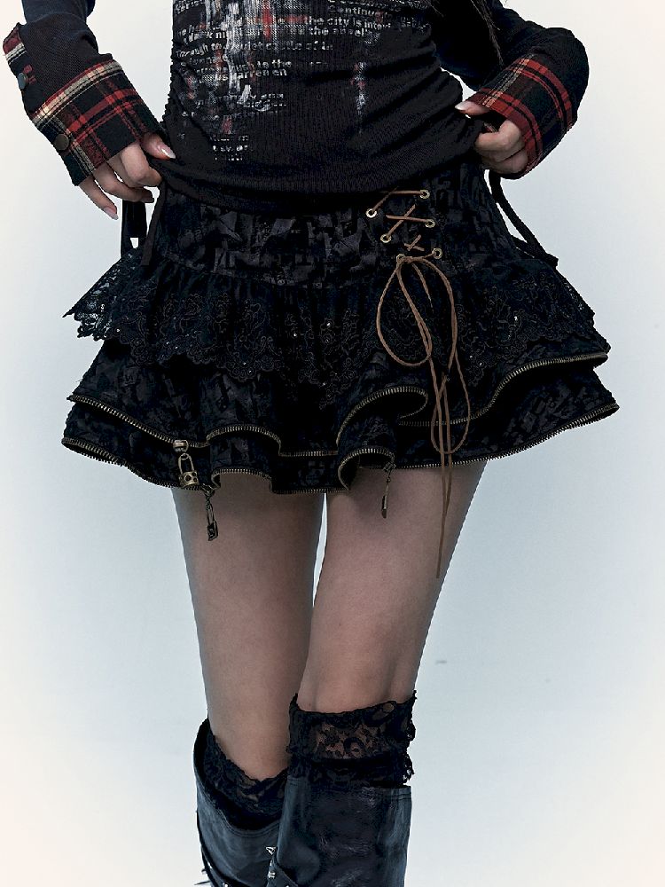 Cake Puff A-Line Skirt【s0000011437】