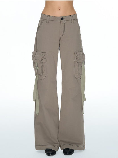 Large Pocket Topstitch Cargo Pant【s0000015860】