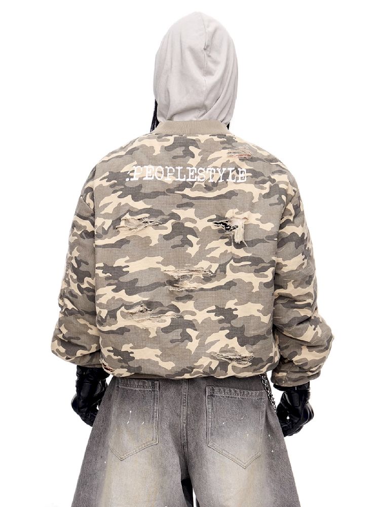 Retro Flight Baseball Jacket【s0000011352】