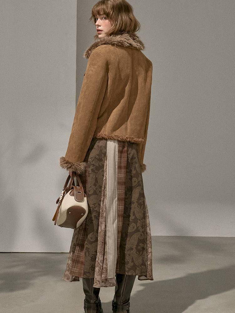 Faux Fur Collar Jacket【s0000014409】