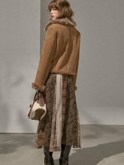 Faux Fur Collar Jacket【s0000014409】