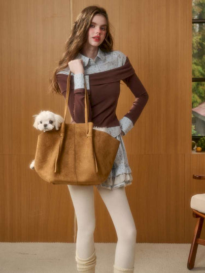 Tundra Patchwork Top Lace Skirt【s0000014881】