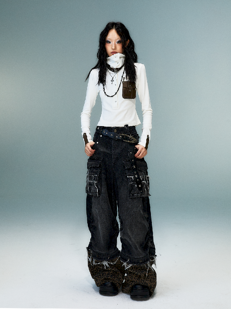 슬림 니트 긴 소매 바닥 셔츠 [S0000011480]