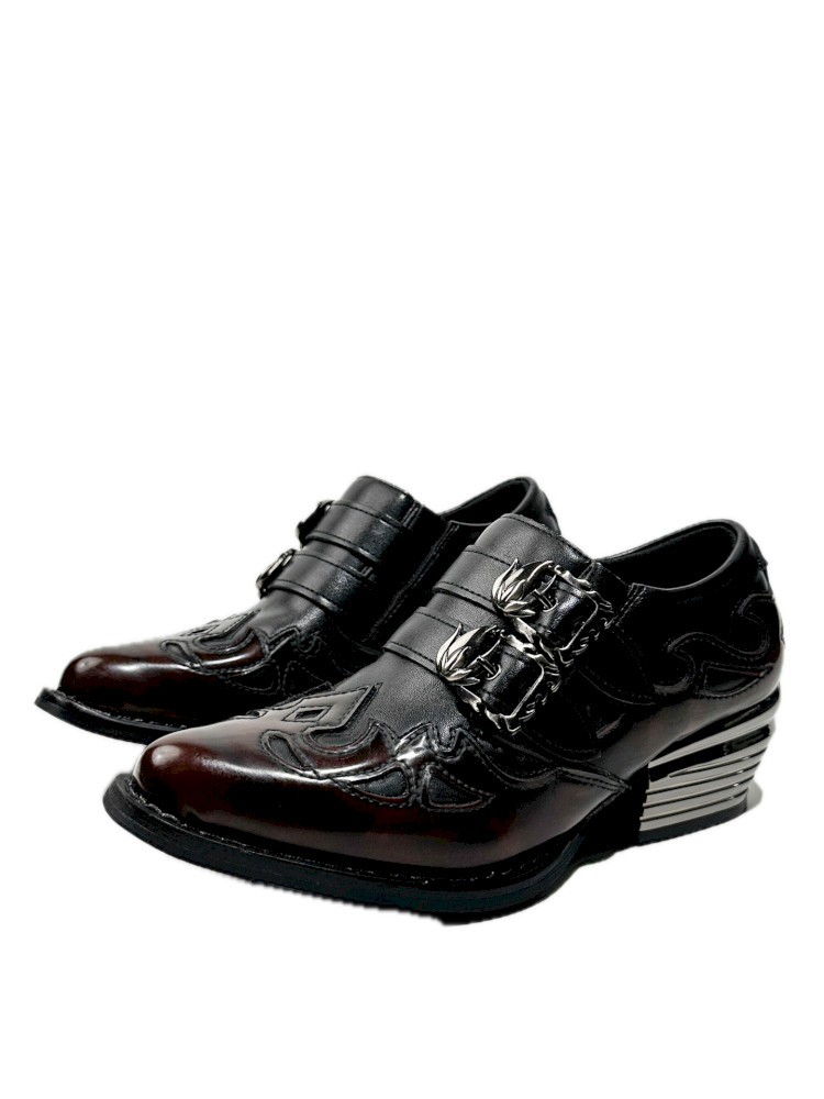 Middle heel Chelsea shoes【s0000013749】