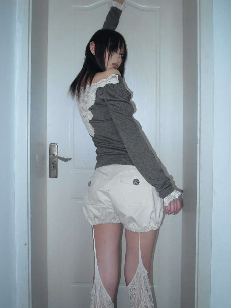 Napoleon Court Flower Bud Shorts【s0000017965】