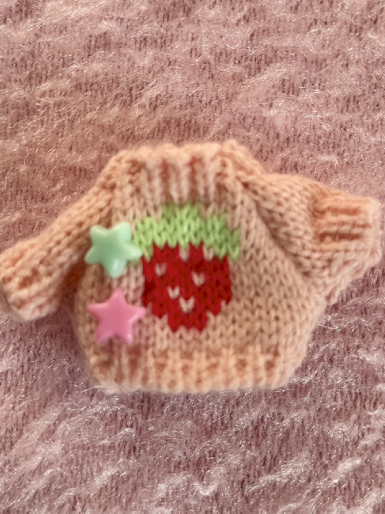 Strawberry Knitted Hair Accessories【s0000015112】