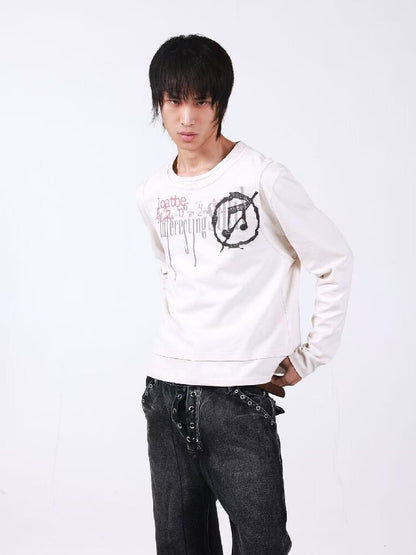 Cotton Linen Bone Apricot Long Sleeve【s0000018192】