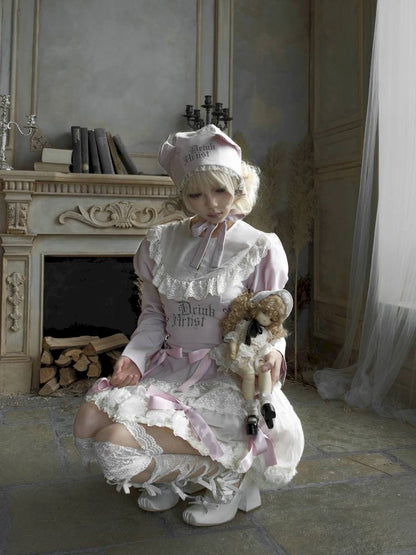 Pull-Up Hem Blouse and Tiered Skirt【s0000014433】