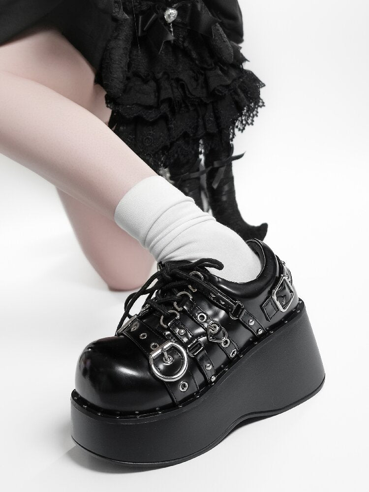 Punk Platform Y2k Subculture Shoes【s0000016370】