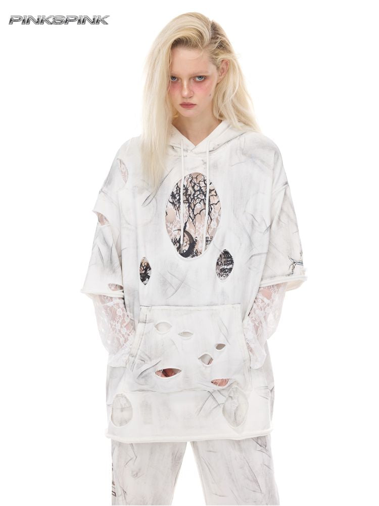 Gender-neutral coated sweatshirt【s0000012979】