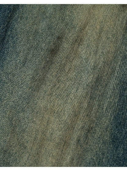 Nostalgic Print Fake Two Denim【s0000015931】