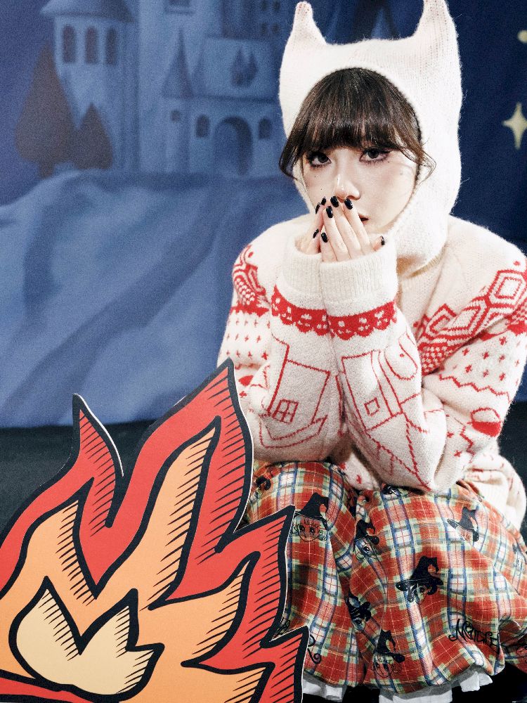 Cat Ears Devil's Tail Cardigan【s0000011559】