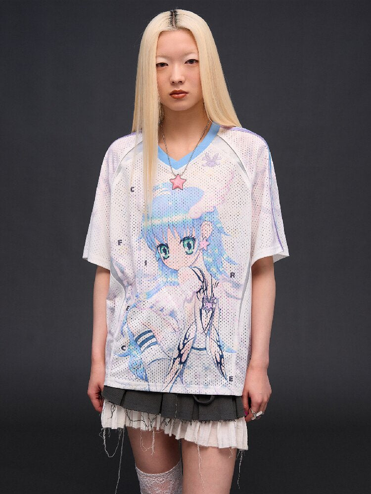 Seraphim Girl Raglan Sleeve T-Shirt【s0000017025】