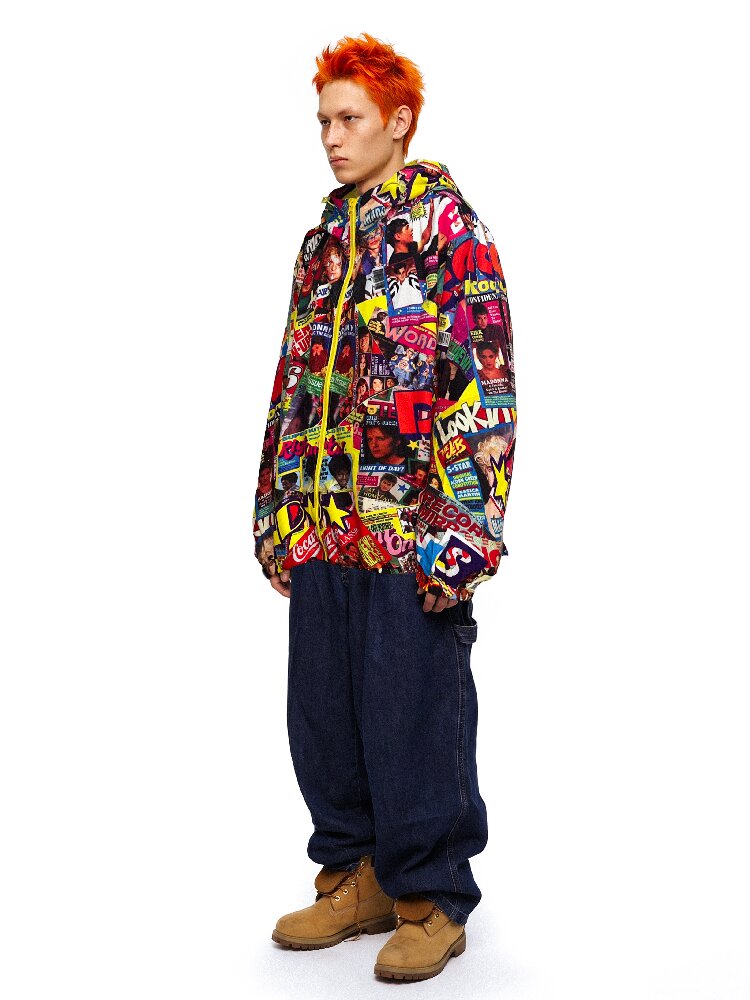 Teflon Three Proof Retro Printed Jacket【s0000017848】